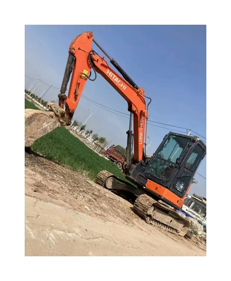 6TON Good Price  used hitachi ZX55USR ZX60 excavators for sale
