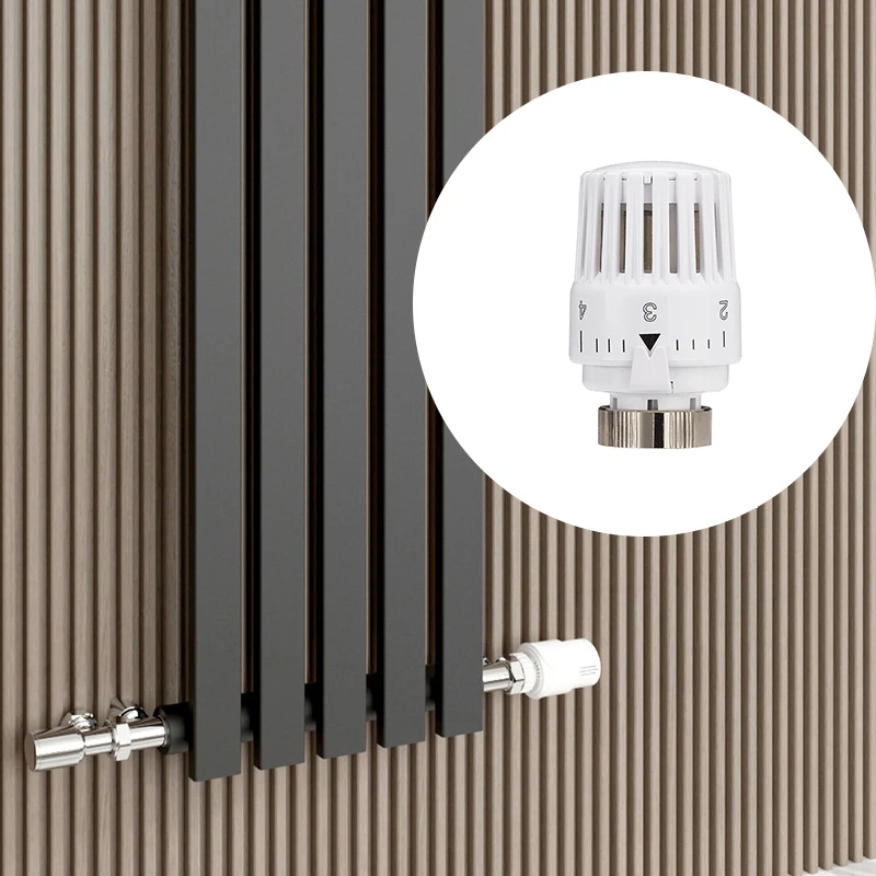 ABS heating system radiator heating thermostat head