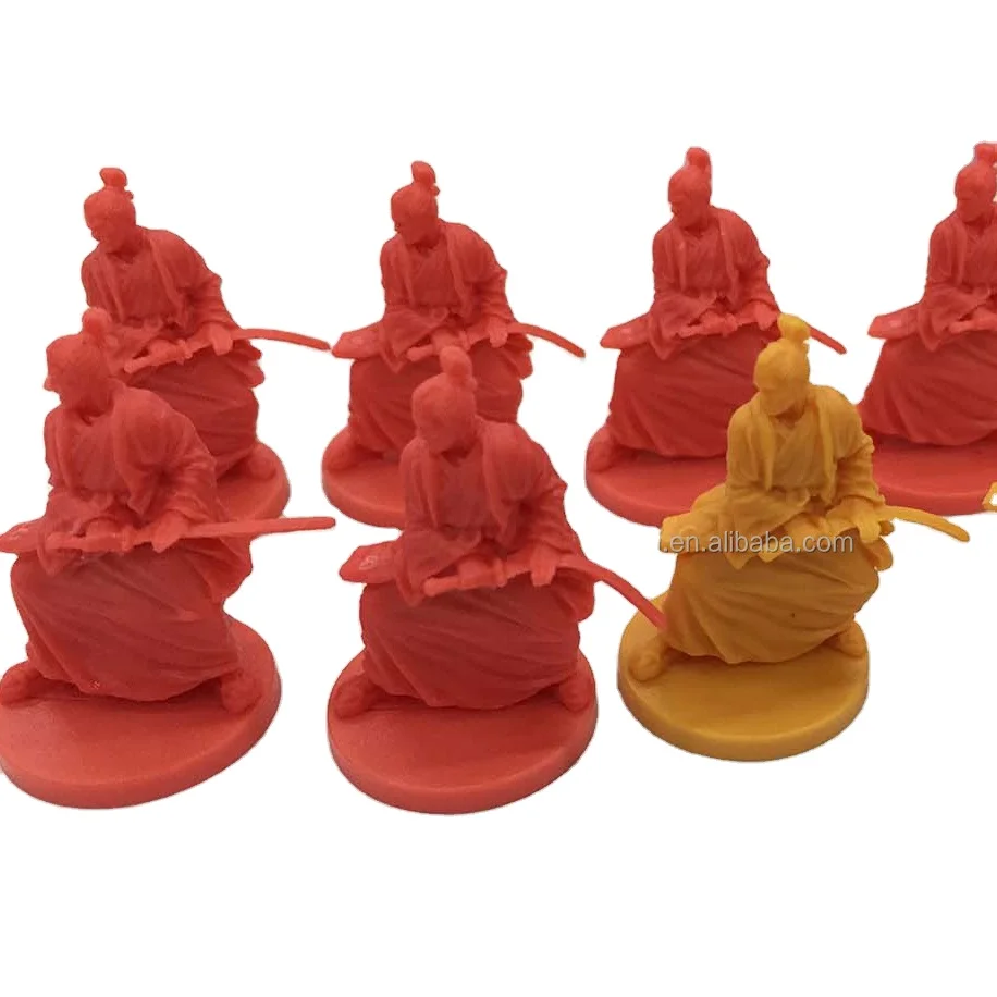 custom board game and miniature toys for boys model game component factory pvc miniature toys miniatures custom making
