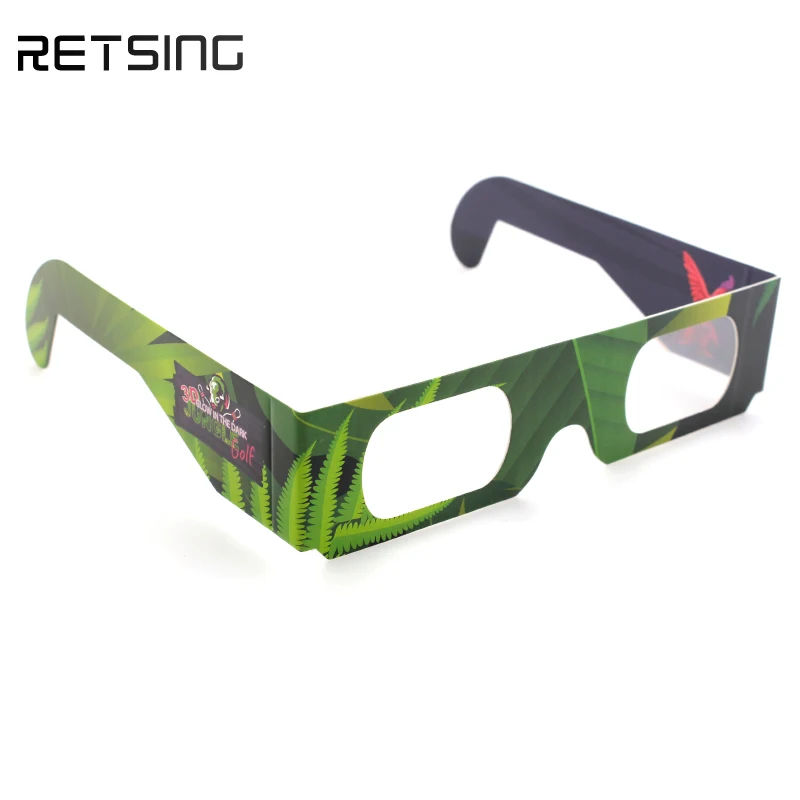 Factory price wholesale paper chromadepth 3d glasses
