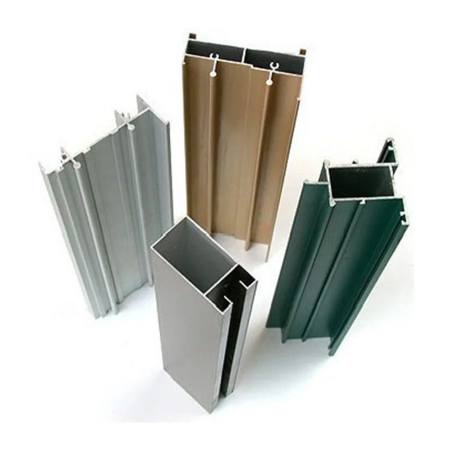 Powder Coated Aluminium Window and Door Frames Aluminum Profile Frame Design in China for Casement Sliding Windows and Doors