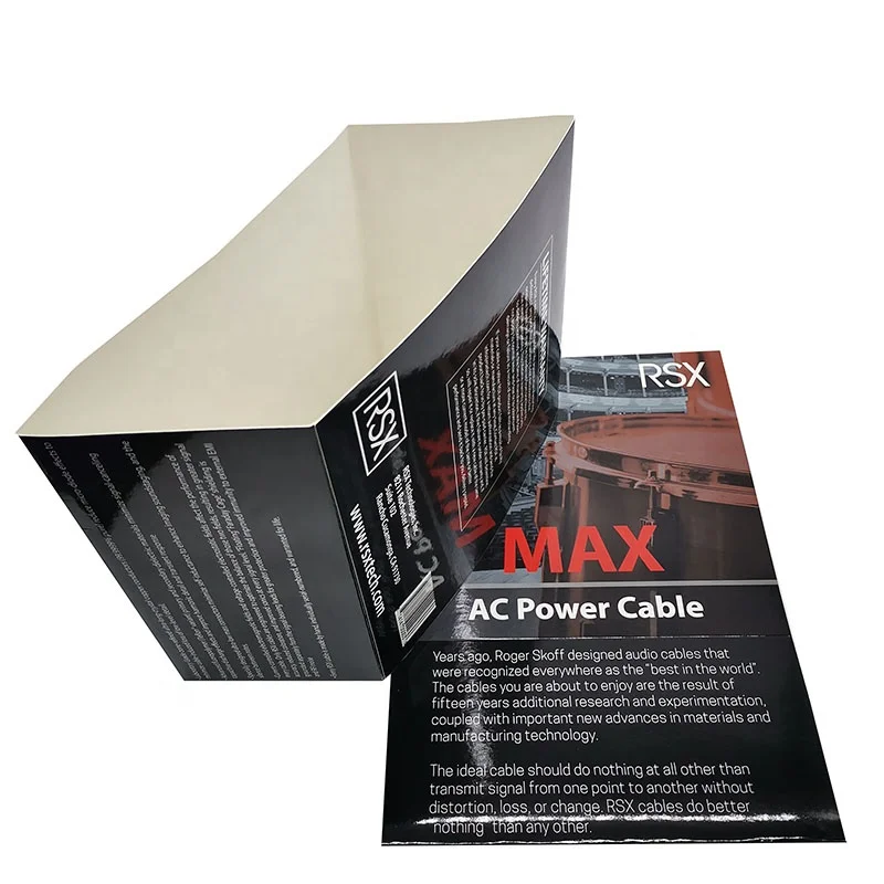 High Quality Piano Music Book Packing Accessories Custom Logo Printing Packaging Sleeve For Product