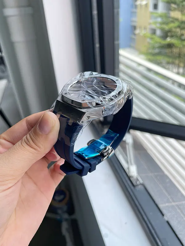 Factory Price Match GA-2100 Silicone Strap Metal watch Case for Gshock ga2100