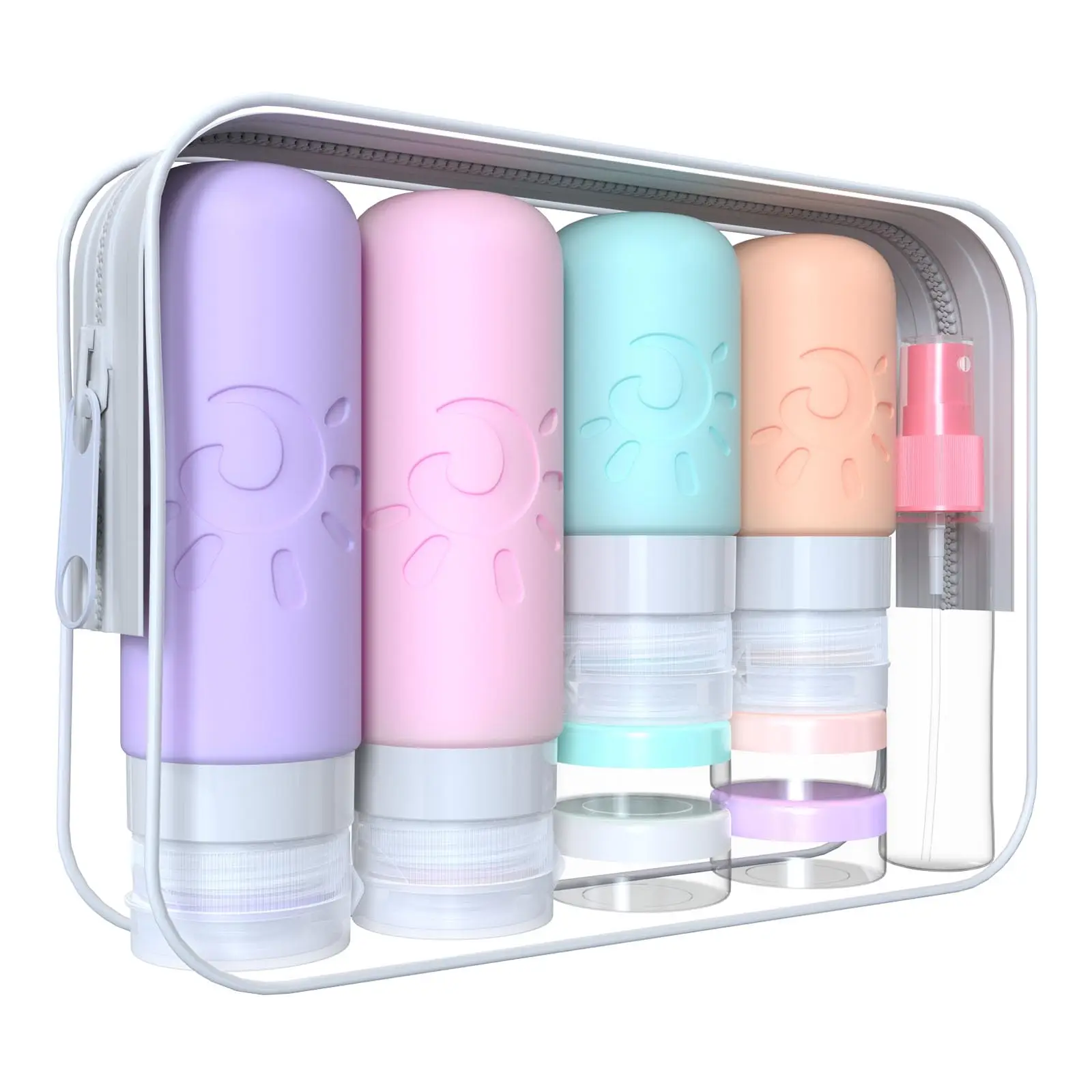 Most Popular High Quality 30ml 50ml Perfume Colorful Aluminum Power Plastic Cosmetic Bottle For Fragrance