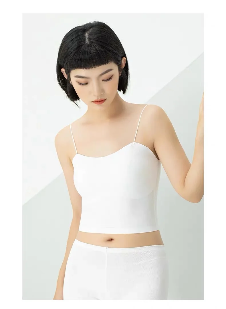 Ladies bra small vest one-word beauty back excellent arc seamless tube top