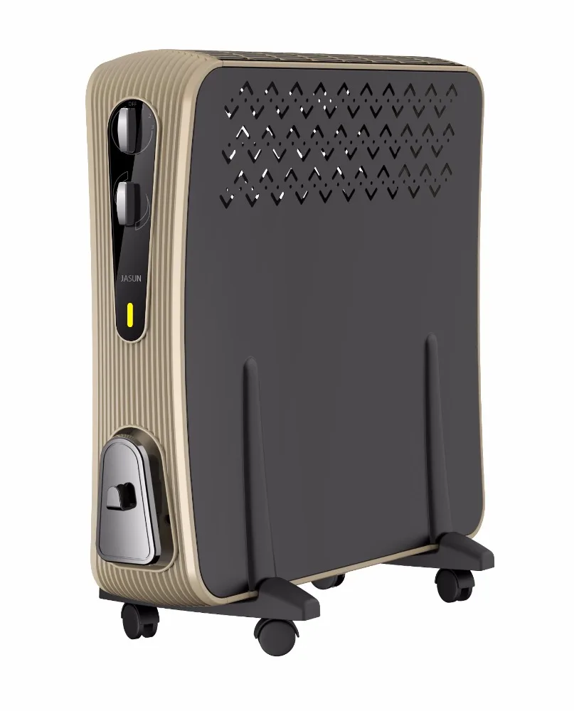 New design aluminum radiator oil free radiator floor LCD display remote control heating radiator convector heater