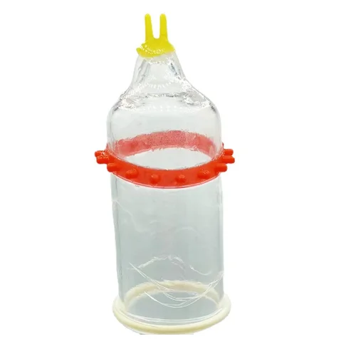 Glans sheath Super Thin Real Touch Vagina Stimulation Natural Latex Male  flower thorns covers Condoms