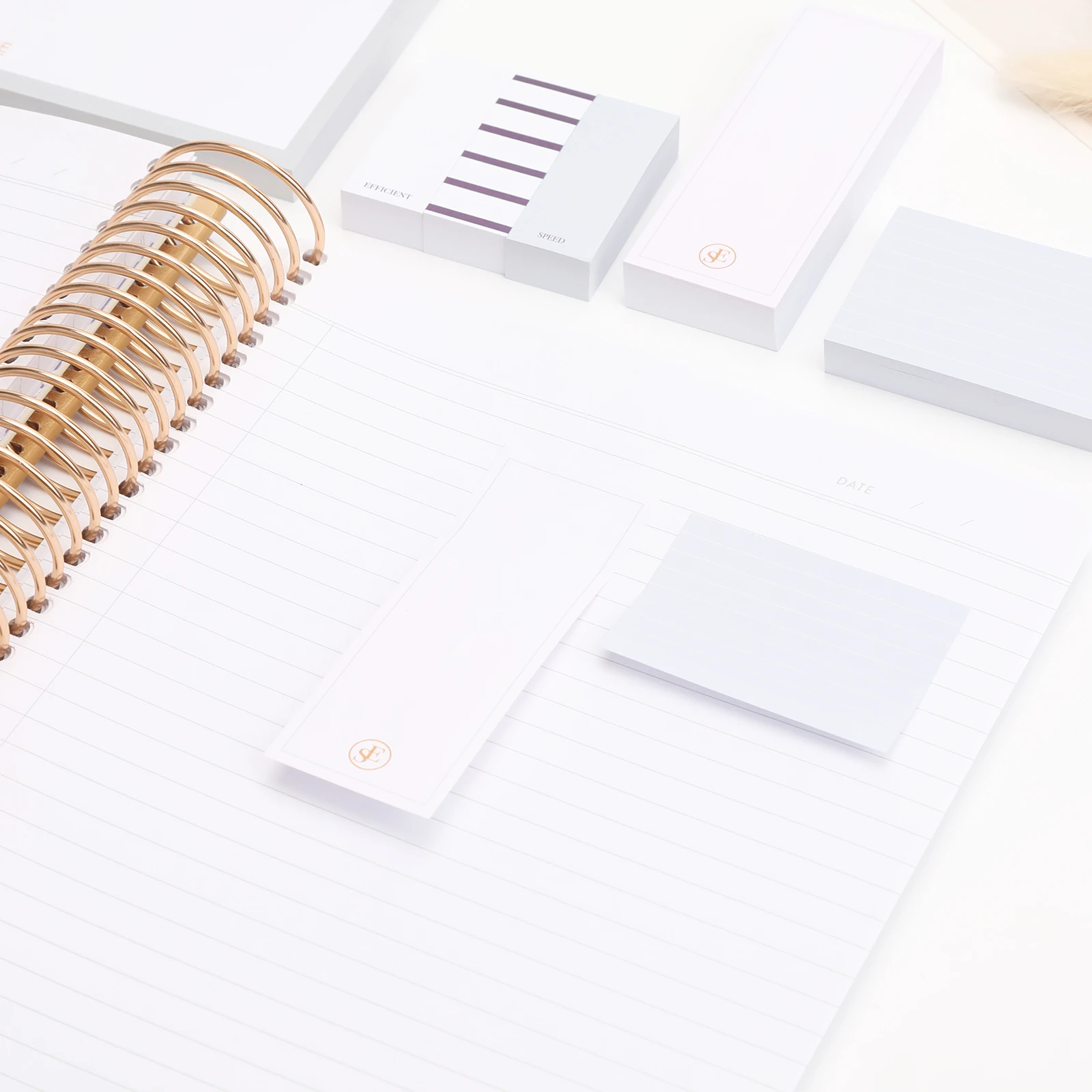 600 post stickers Cute foil notebook marker memo pad stationery supplies kawaii sticky notes with paper box