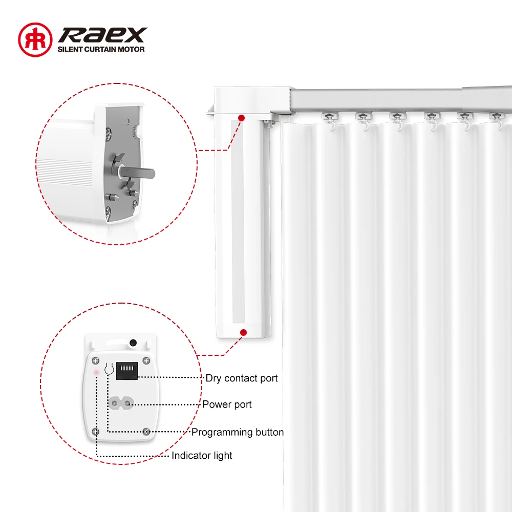 curtain motor reax