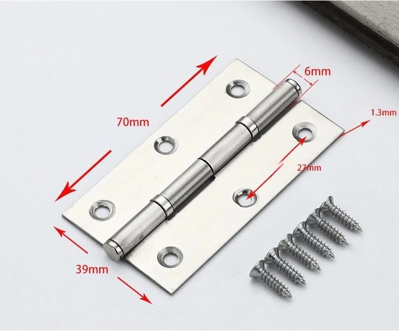Hot Sell Different Sizes high quality stainless steel automatic rebound door hinge spring hinge