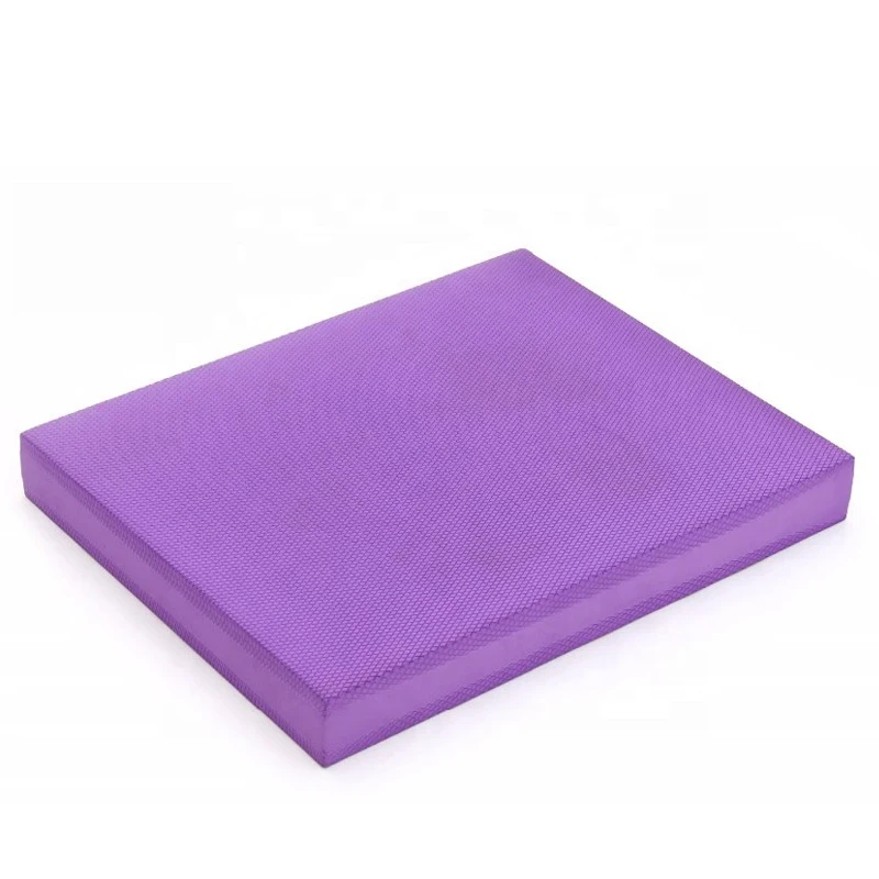 Eco friendly high quality gym exercise soft tpe foam material yoga balance pad