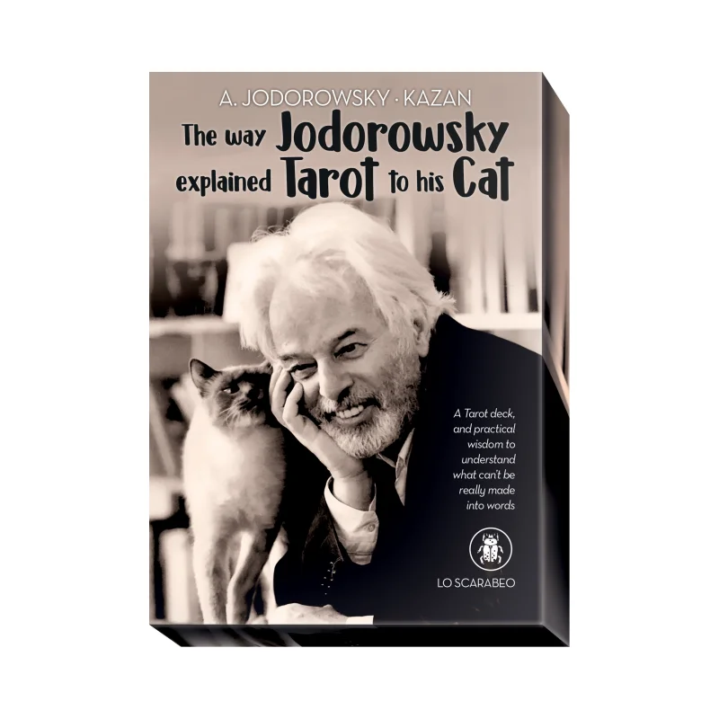 Wholesale The Way Jodorowsky Explained Tarot To His Cat With English Edition 22 Cards 80 Pages Book
