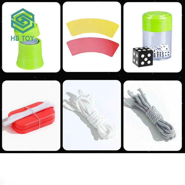 HS Stunning Game Learning Magic Show Beginner Easy Play Kid Magic Tricks Kit Box With Hand Gift Box