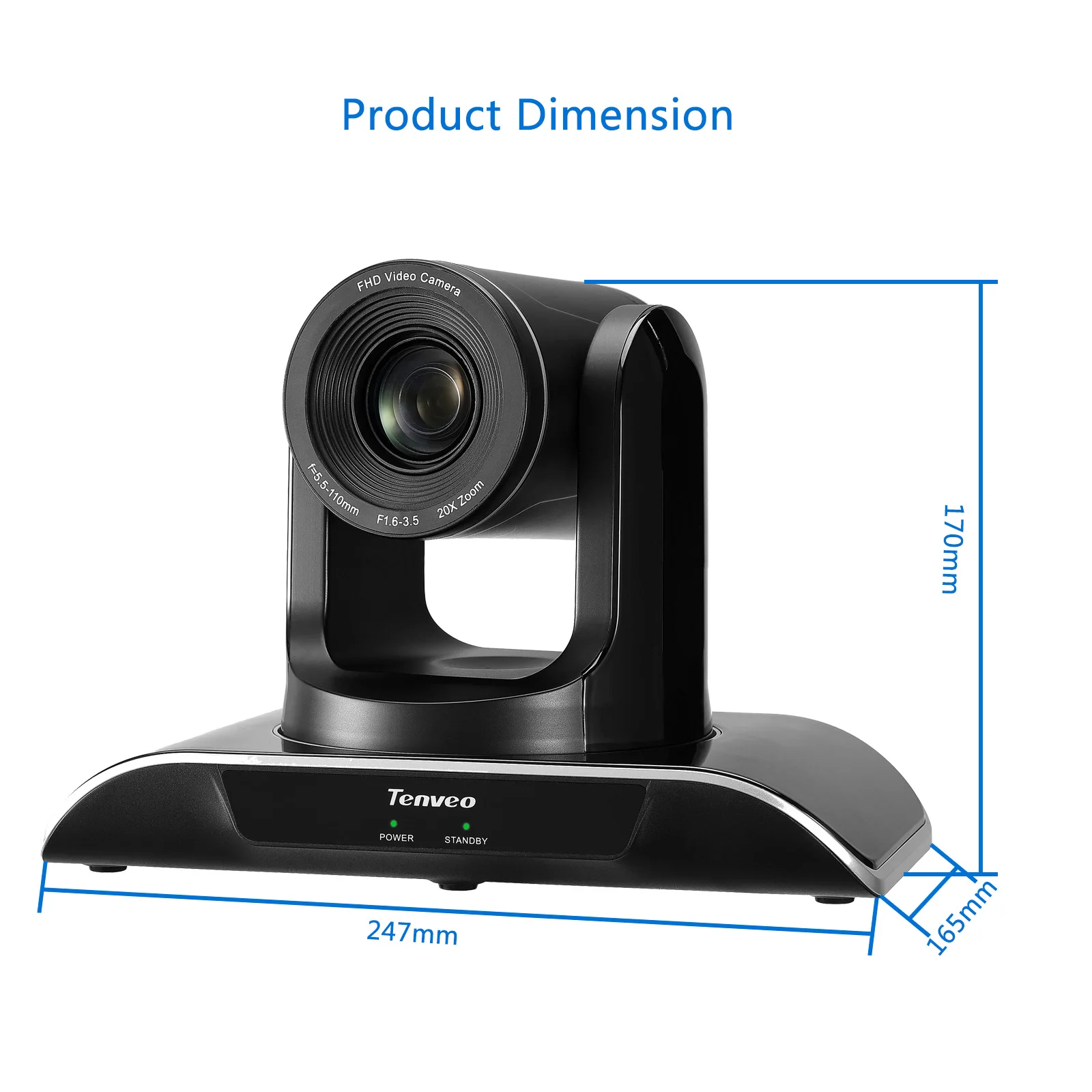 Excellent 1080P 20x optical zoom HD SDI ptz video conference ip camera for church