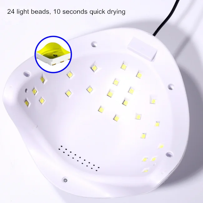 High Power Nail GEL Polish Dryer Fast Curing Gel Light Nail Lamp LED UV Lamps  for nails
