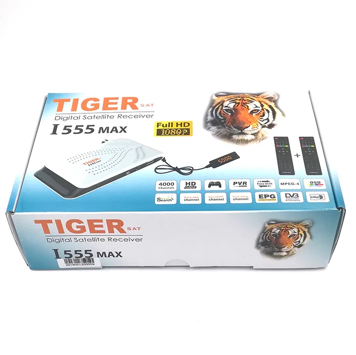  Спутниковый приемник iptv Tiger с бесплатным воздушным