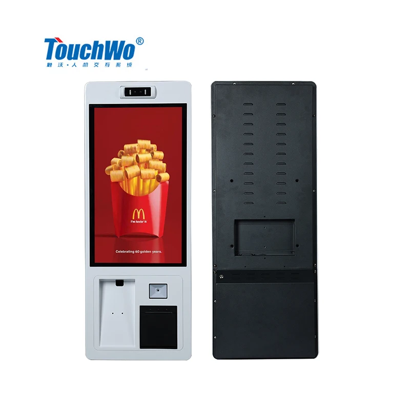 TouchWo интерактивный информационный киоск настенный сенсорный экран устройство для заказа самообслуживания ресторана