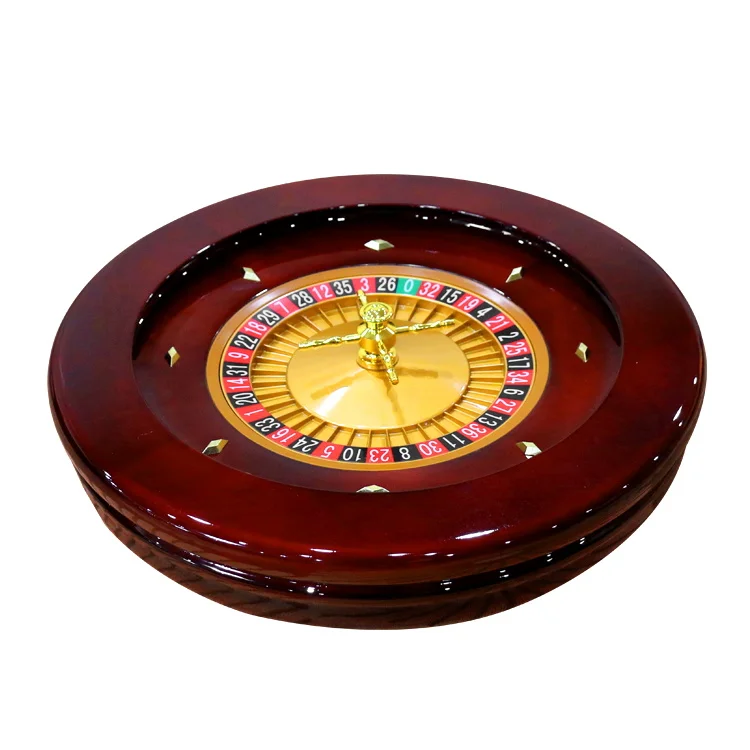 YH 20inch Professional High Quality Solid Roulette Wood Metal Hot Sale Factory Price 20 inch Wheel For Game