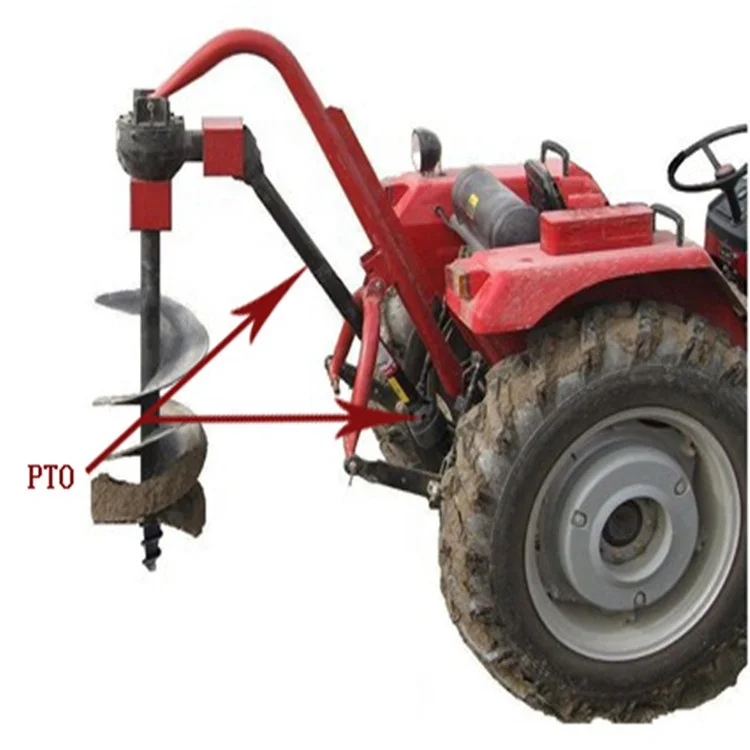Tractor Mounted Pto Drive New Post Hole Digger