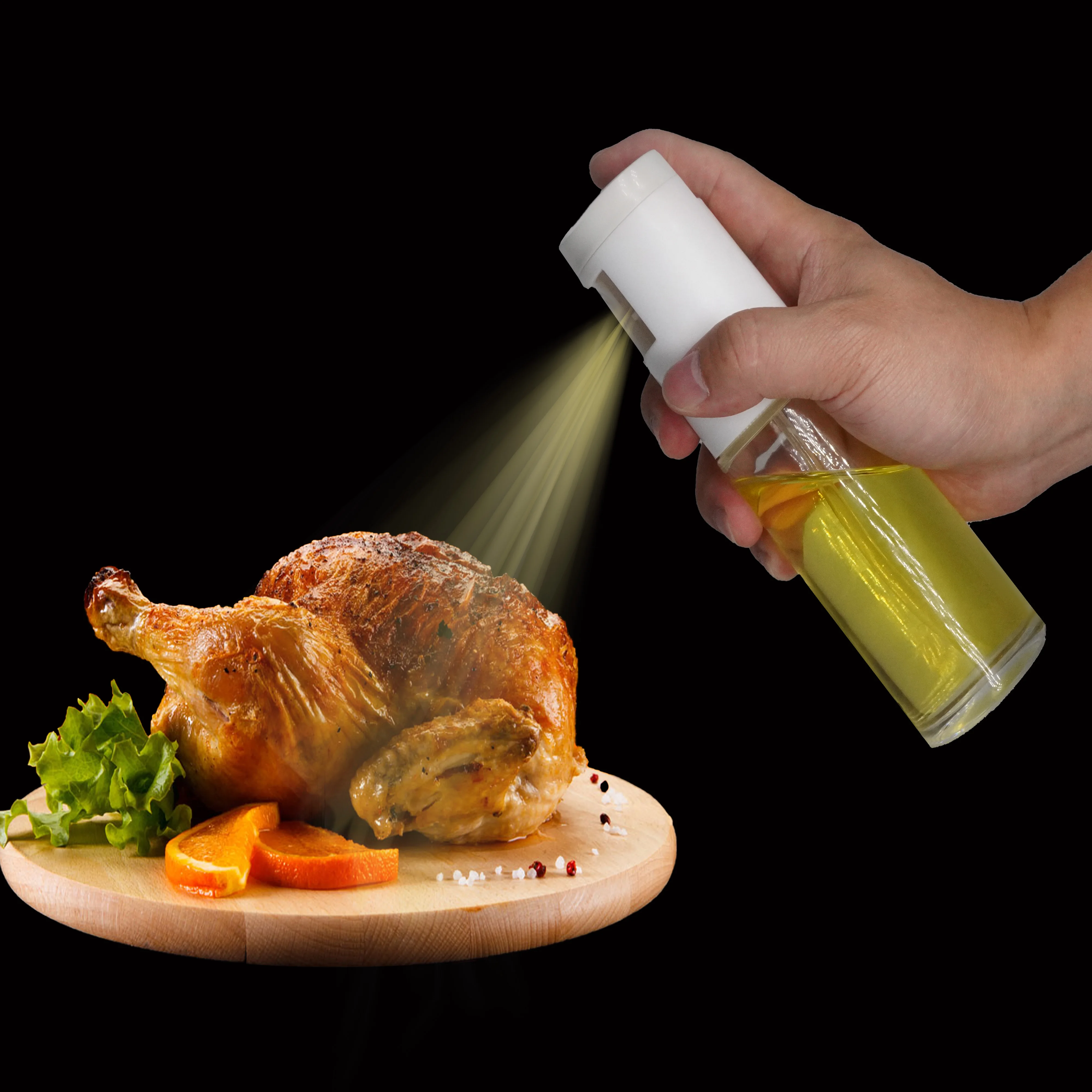 Kitchen InStyle olive oil glass mist sprayer bottle 100% Safe and Eco-friendly material