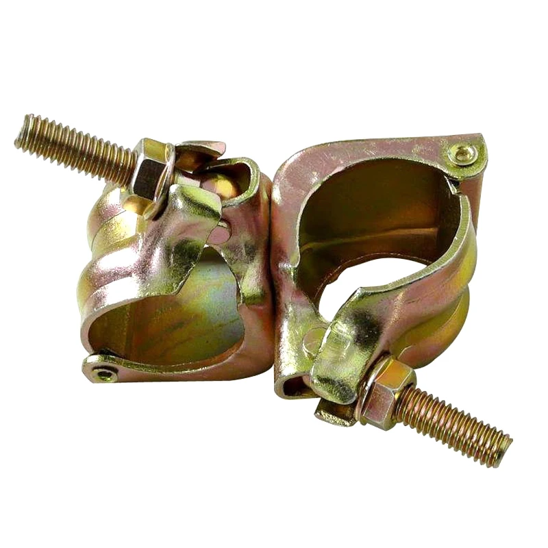 galvanized fixed swivel durable light weight scaffold clamp for pipe