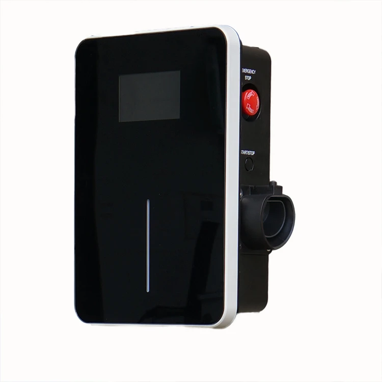 Type 2 Commercial EV Wall Charging Station for Electric Car Public Charger 7kw