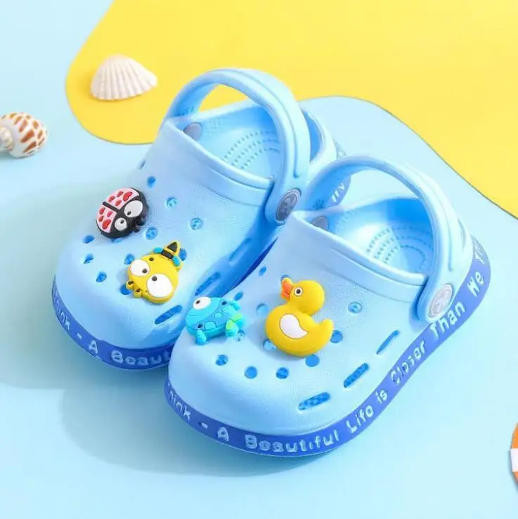 
Baby Sandals Boys Soft Bottom 1-3 Years Toddler Infant Non-slip Summer Clog 