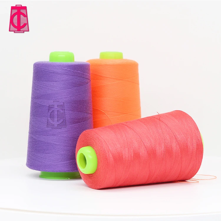 
Manufactory Wholesale high tenacity sewing thread 100% 402 polyester sewing thread 