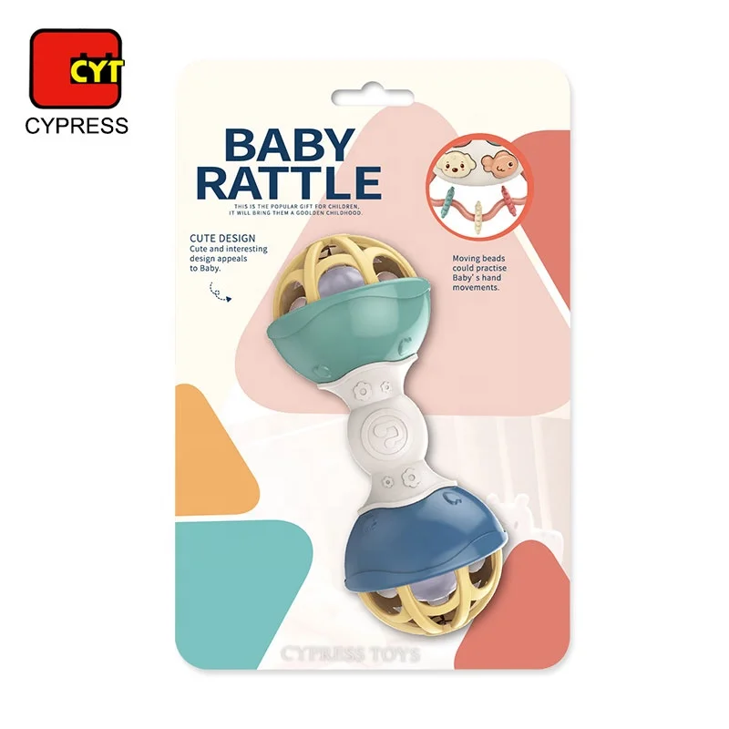 Brinquedos Baby Toys Educational Soft Toy Silicone Baby Rattle