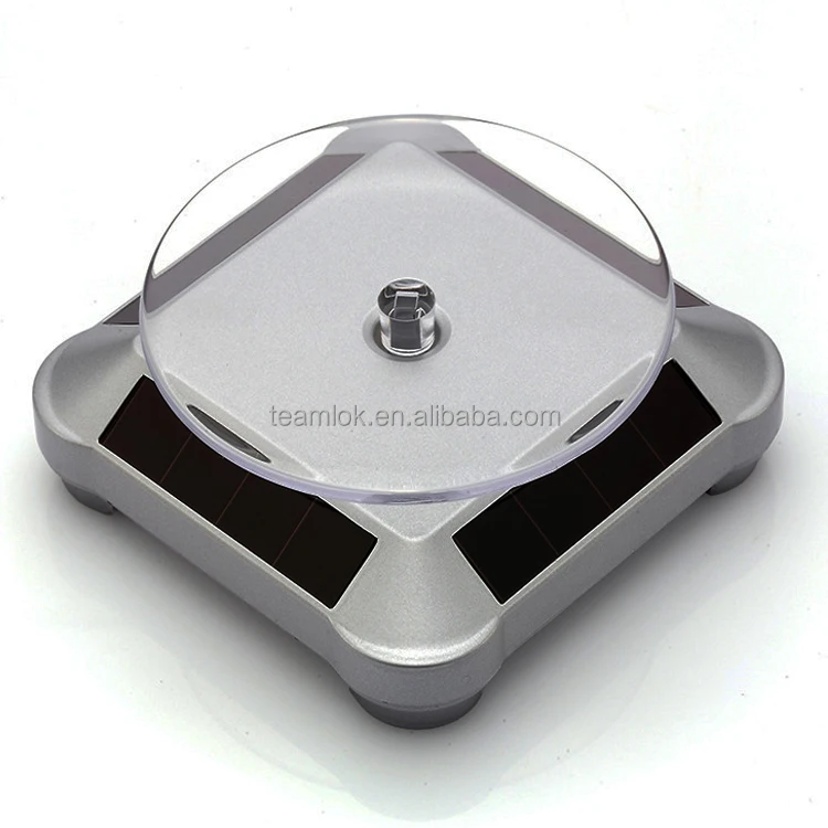 360 Solar Powered Rotating Display Turntable M8081 Jewelry Display Turntable