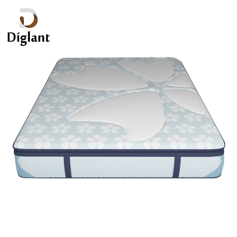 D95 cheap and fine euro king pressure lower back pain gel foam pocket moroccan 7 Zones sprung bedroom mattress