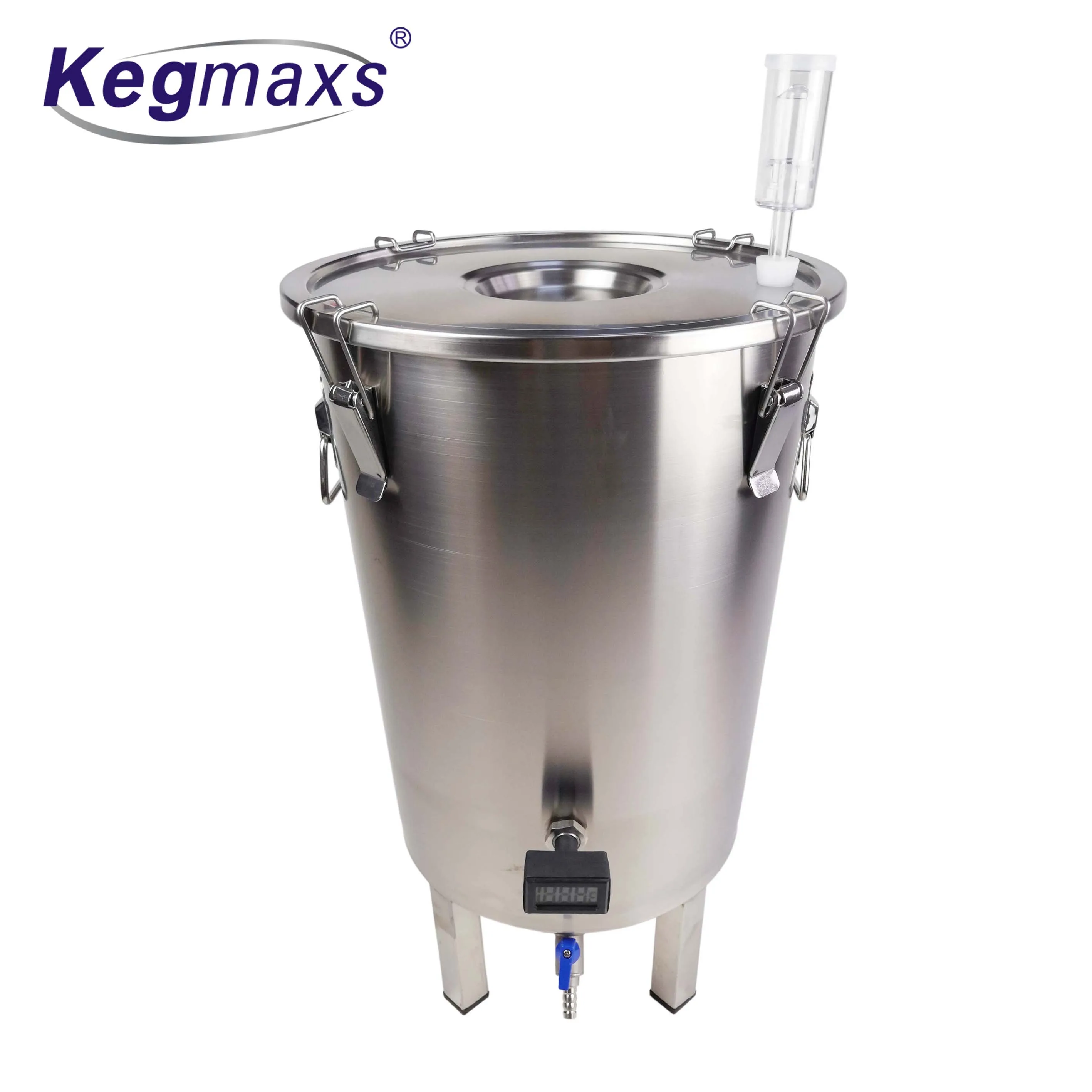 Домашнее пивоваренное оборудование Kegmaxs емкостью 26,5 л, пивоваренное оборудование, конические резервуары из нержавеющей стали