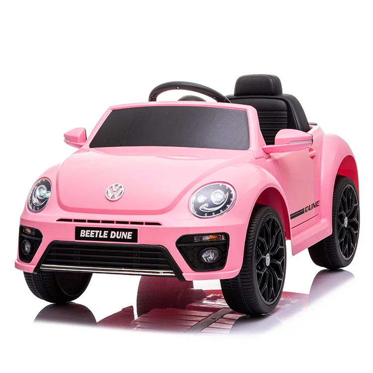12v Детский Электрический аккумулятор автомобиля VW BEETLE Лицензия детская езда на автомобиле с дистанционным управлением