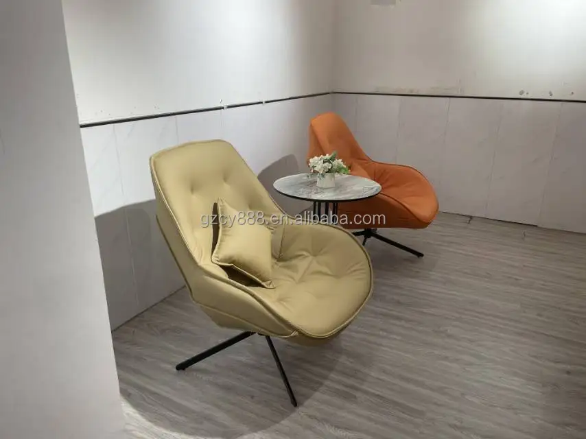 Living Room 360-degree Rotating Swivel Chair Relaxing for Adult Simple Home Office Hotel Furniture Luxury Single Recliner Chair