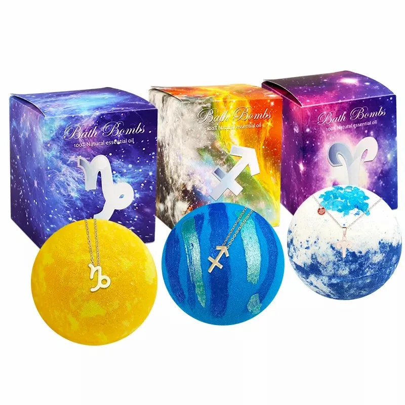 Custom Wholesale Rose Bath Bombs Private Label Essential Oil Minerals Bathbombs for Christmas Gift