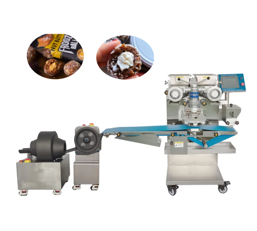 Automatic Truffle Chocolate Ball Machine Truffle Chocolate Ball Making Machine Date Ball Maker Machinery