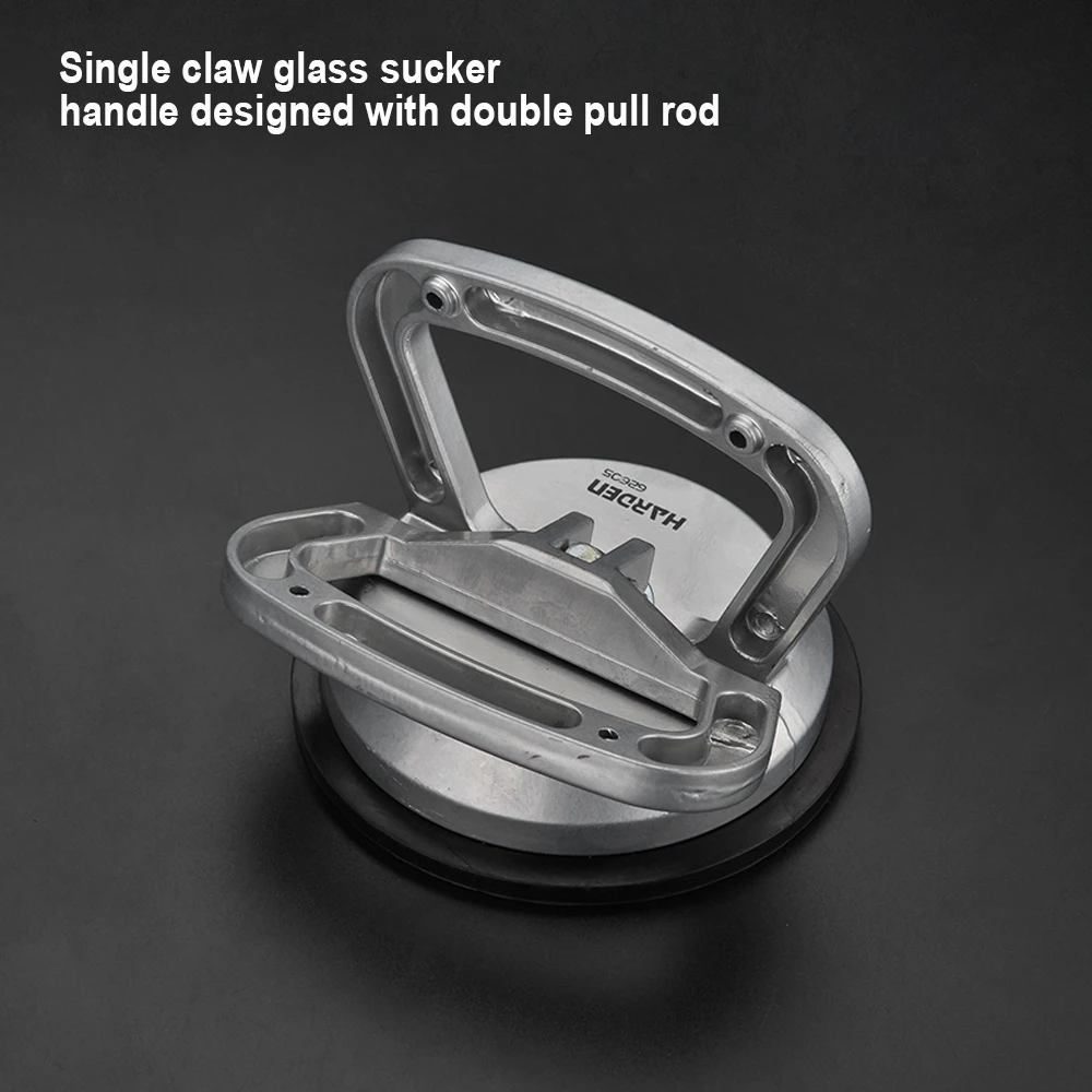 Твердый алюминиевый вакуумный подъемник с одной головкой на присоске для ремонта вмятин в автомобиле стеклянная присоска