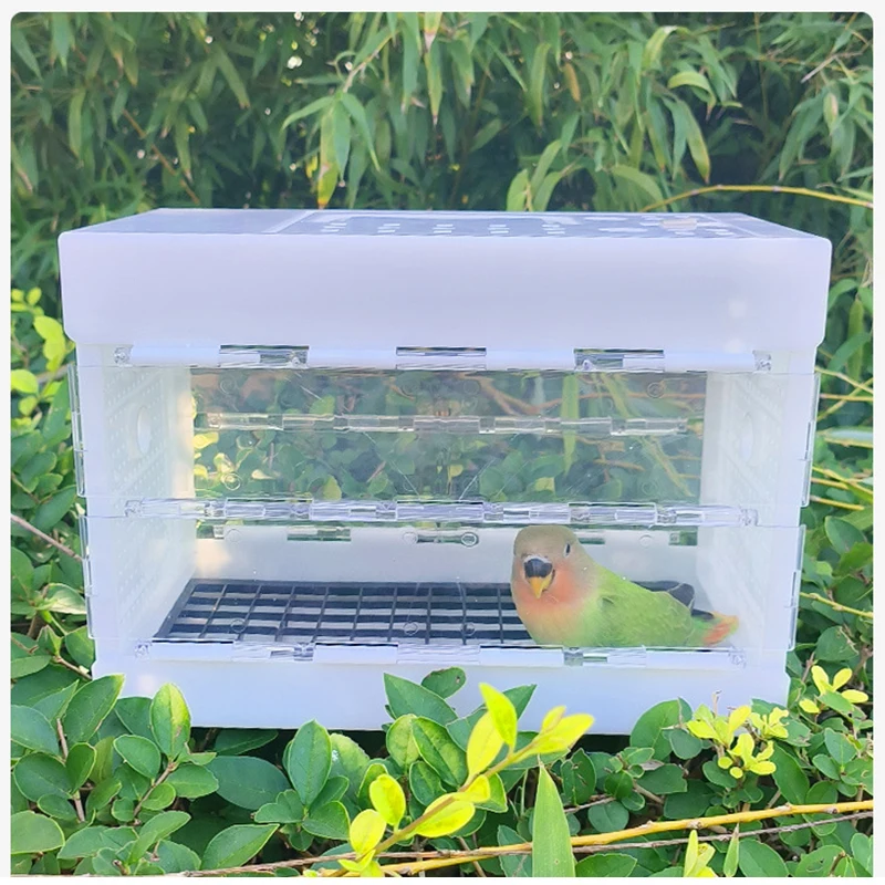 29*14*18.8cm  pigeon shipping box parrot bird take out transportation cage foldable