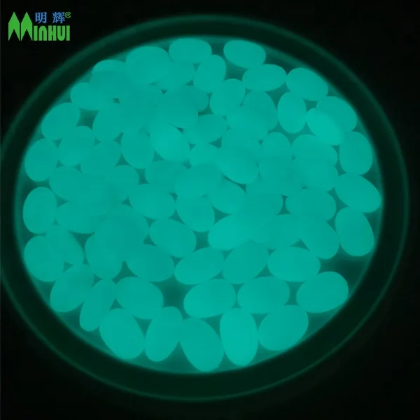 High Brightness Glow In Dark Stone, Paving Pebble, Cobble For Park, Garden, Greenway, Pavement