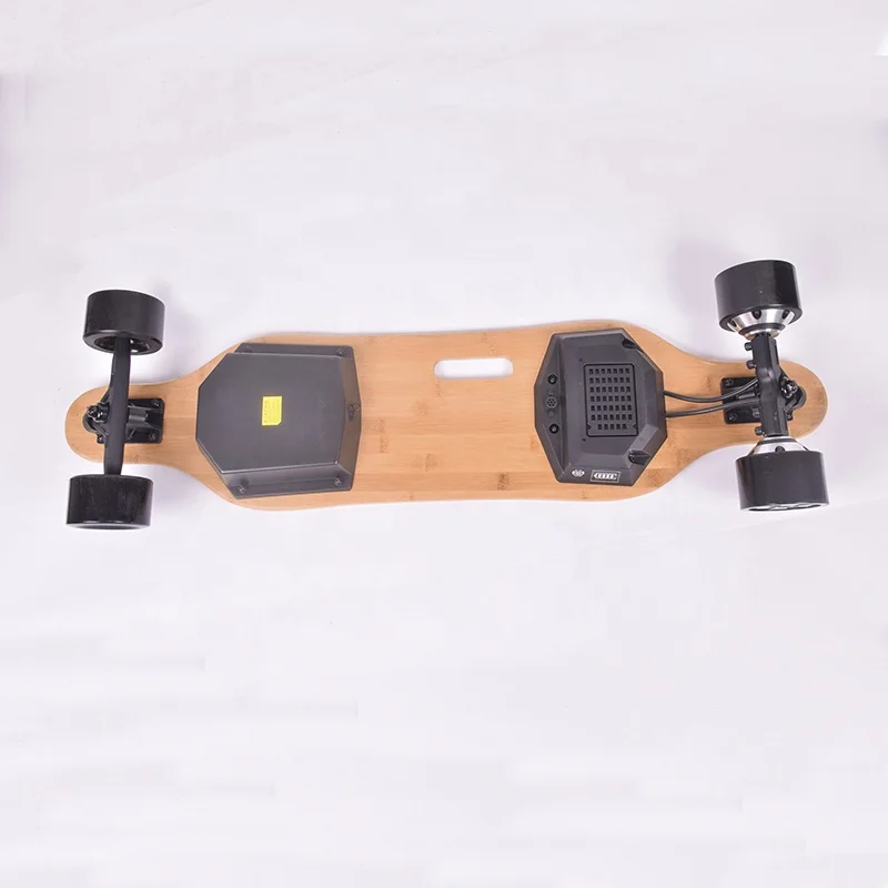 Eu Warehouse Shipping 90mm Wheels Dual Motor Oem Waterproof Electric Longboard Evolve Skateboard Cheap Electric Skateboard,