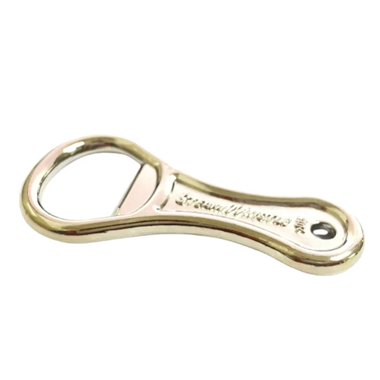 Best Price Custom Blank Modern Shaped Metal Keychain Keyring Bottle Opener