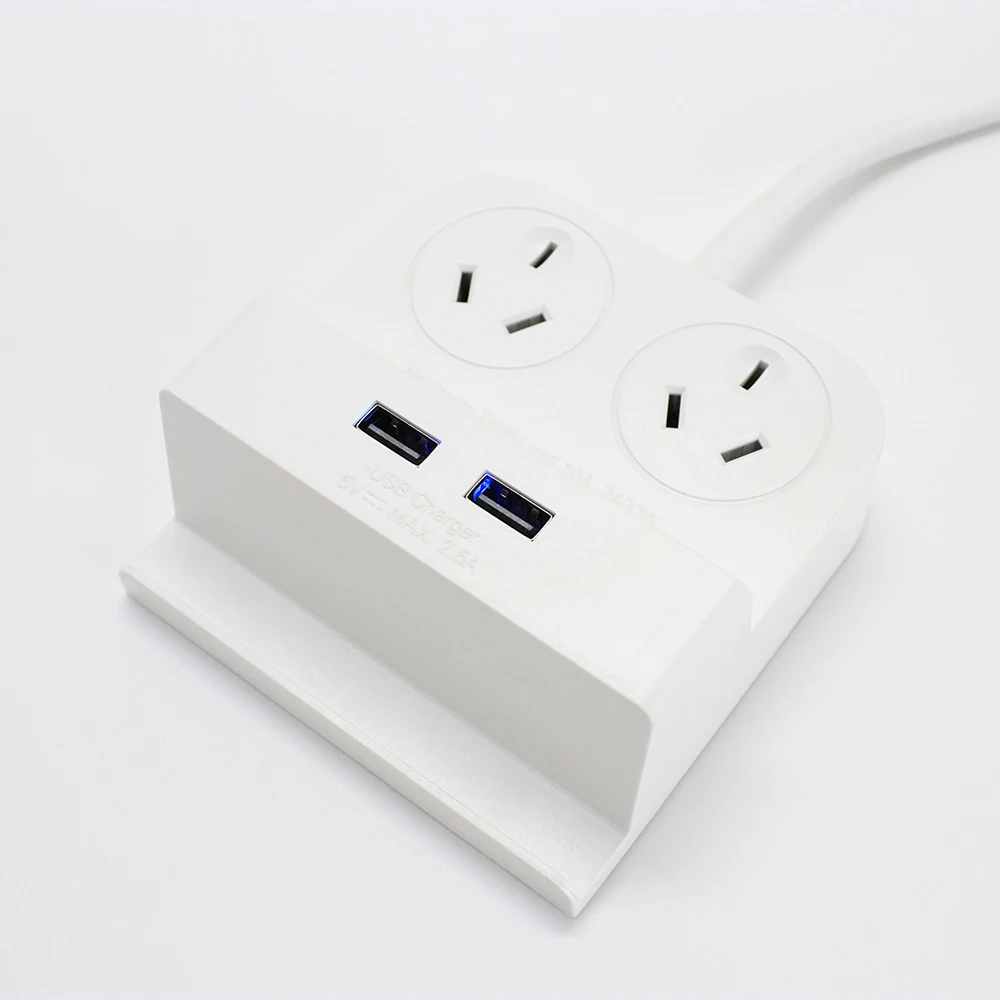 Multiple USB Univers Power Extens Socket Outlet Port  Power Strip