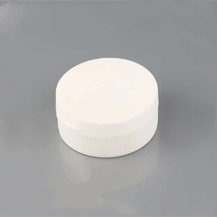 Manufacturers custom Plastic flip top screw cap 32 38mm cosmetic plastic bottle screw flip top cap