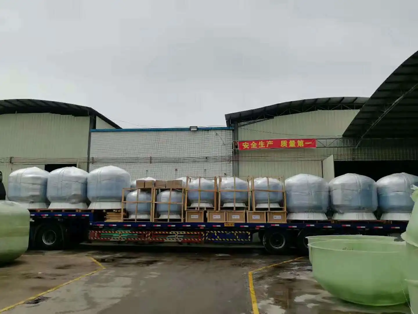 Fiberglass 6-WAY Multiple Valve Good Quality Swimming Pool Sand Filter