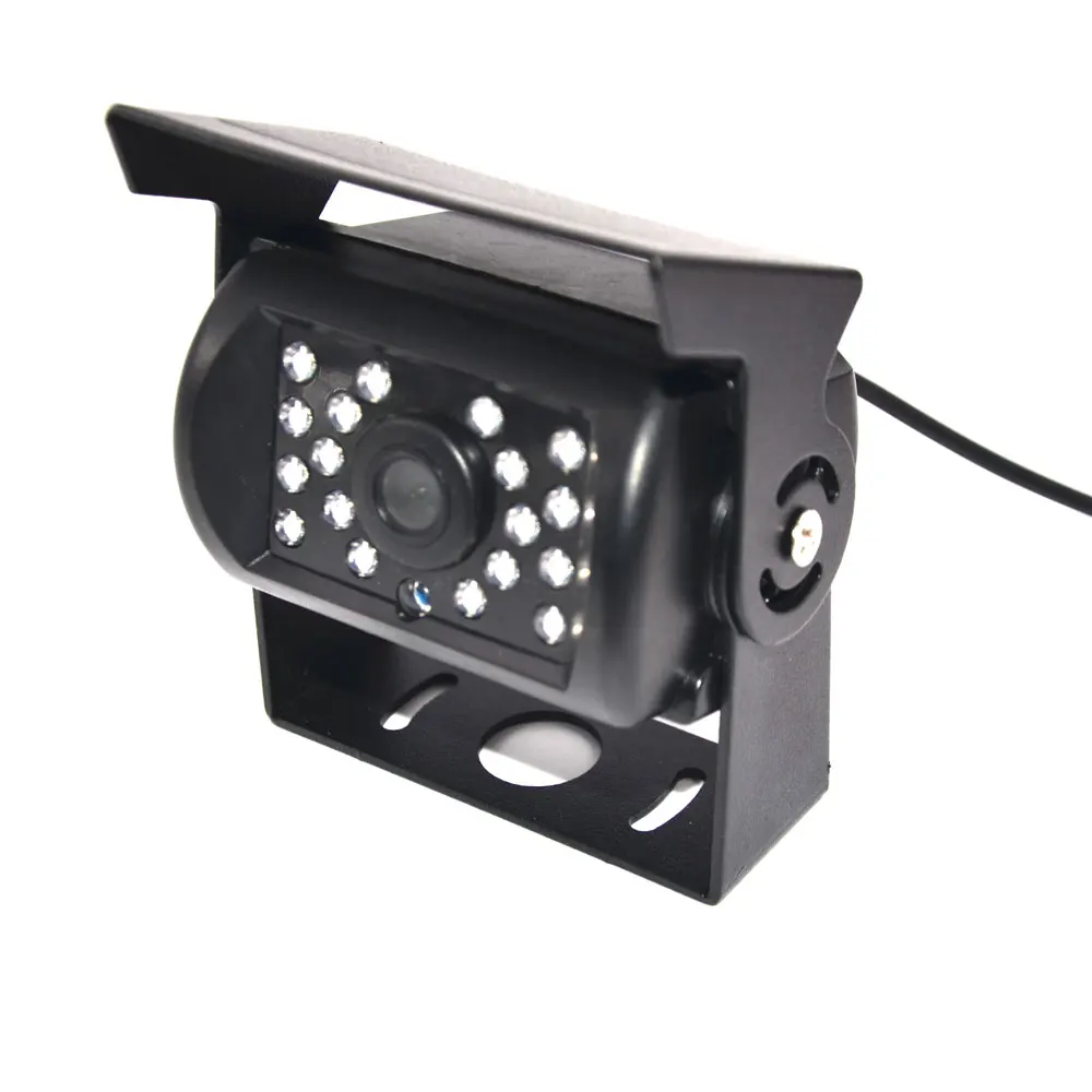  18 IR LED Водонепроницаемая IP67 камера заднего вида для автобуса грузовика ночного видения HD безопасность