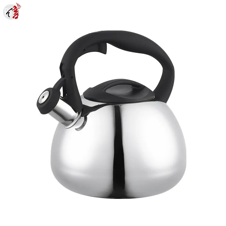 Realwin Fast to Boil Kitchen 3 Liter tea kettle Stainless Steel Whistling Hot Water Kettle