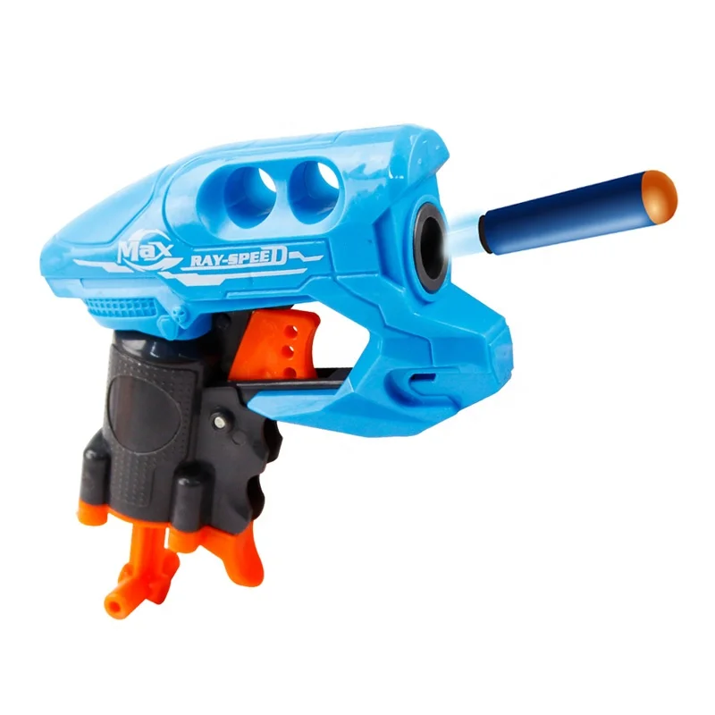 Wholesale mini shooting gun toy mini soft bullet gun cheap toy