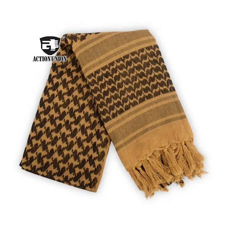 Tactical Yemeni Shemagh Keffiyeh Arab Palestine hijab Scarf for Men - Cotton Desert Tactical Headgear Saudi Shemagh Pakistan