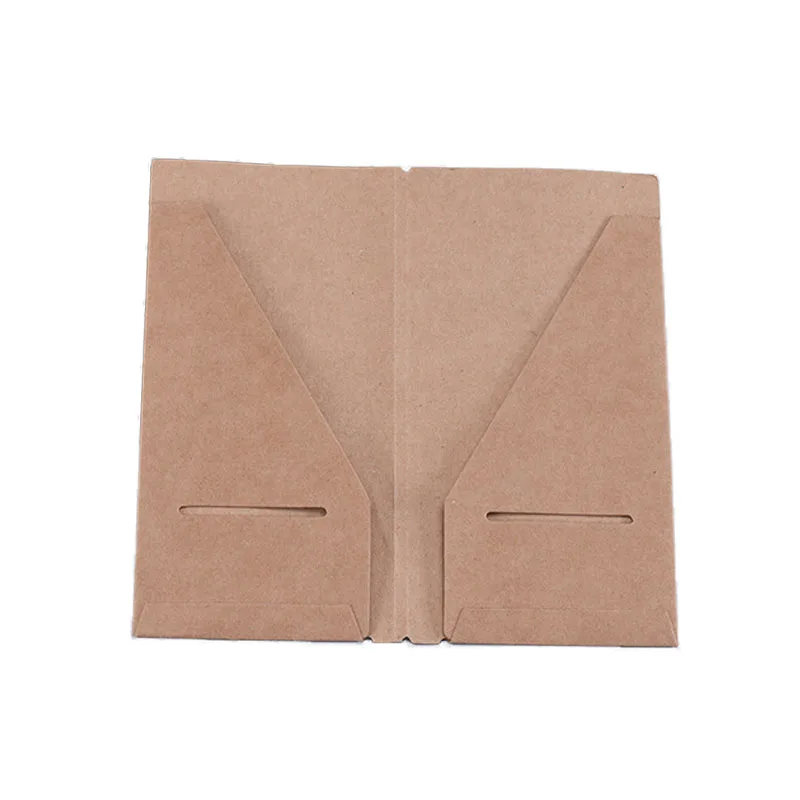 Handmade 300gsm Brown Kraft Paper Size 220*210mm Business Document File Folders For School Office