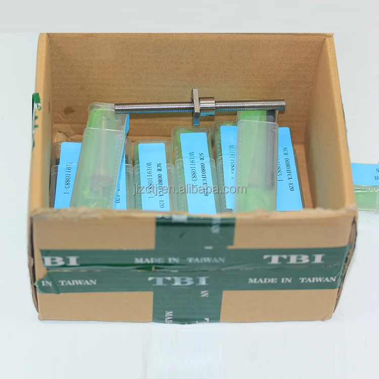 TBI miniature SFK Series Ball Screw Set 0801 For CNC Machine